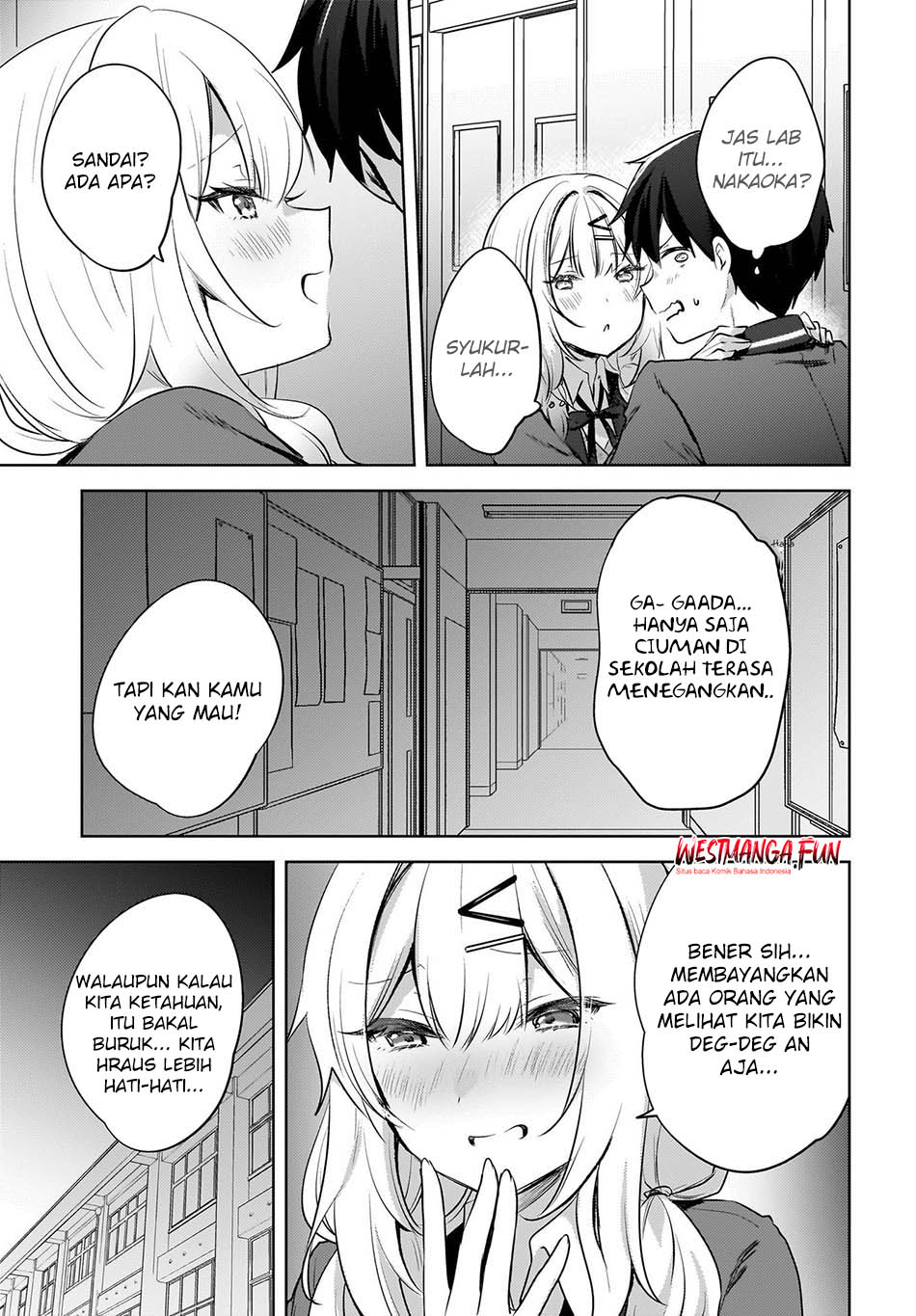 The Gal Sitting Behind Me Likes Me -Maybe I’m Screwed Already- Chapter 15 Gambar 11