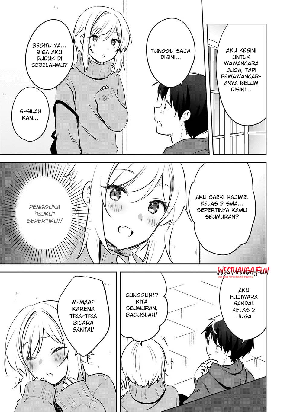 The Gal Sitting Behind Me Likes Me -Maybe I’m Screwed Already- Chapter 15 Gambar 24