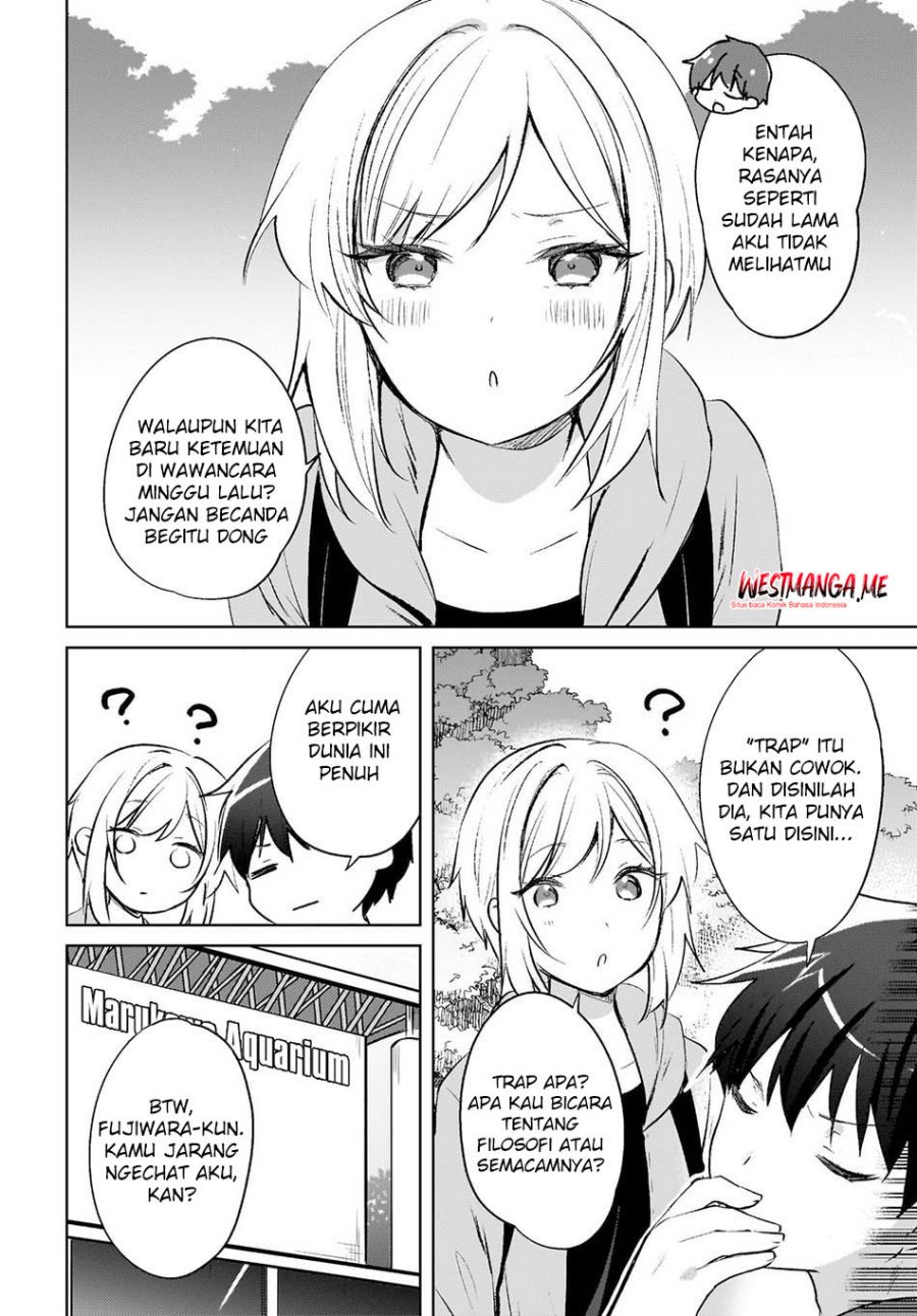 The Gal Sitting Behind Me Likes Me -Maybe I’m Screwed Already- Chapter 18 Gambar 3