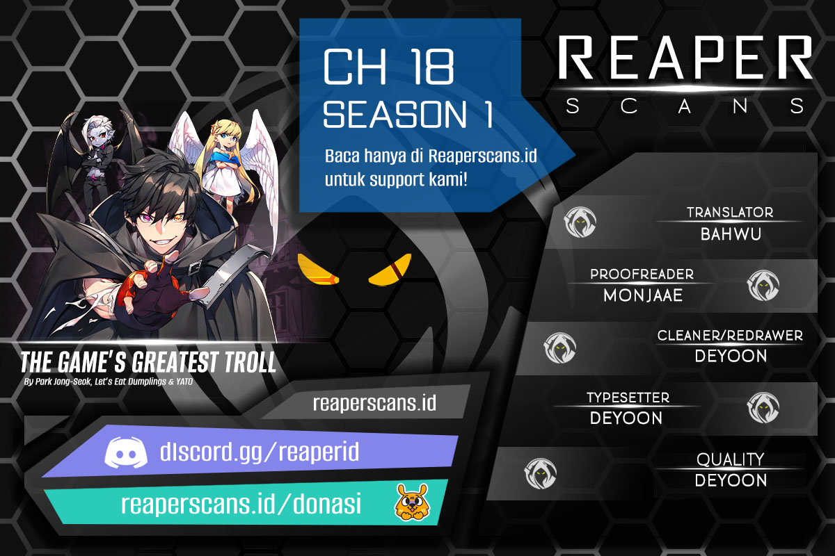 The Game’s Top Troll (The Game’s Greatest Troll) Chapter 18 Gambar 1
