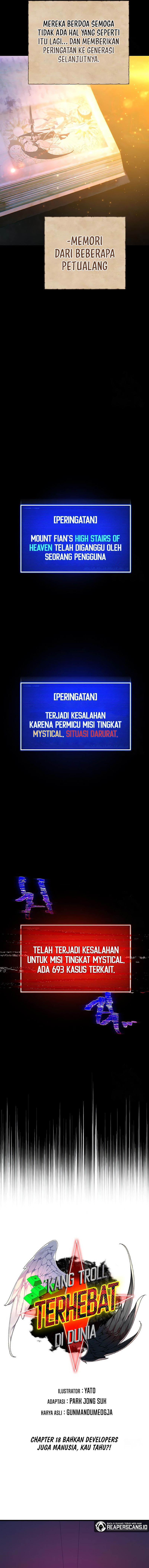 The Game’s Top Troll (The Game’s Greatest Troll) Chapter 18 Gambar 3
