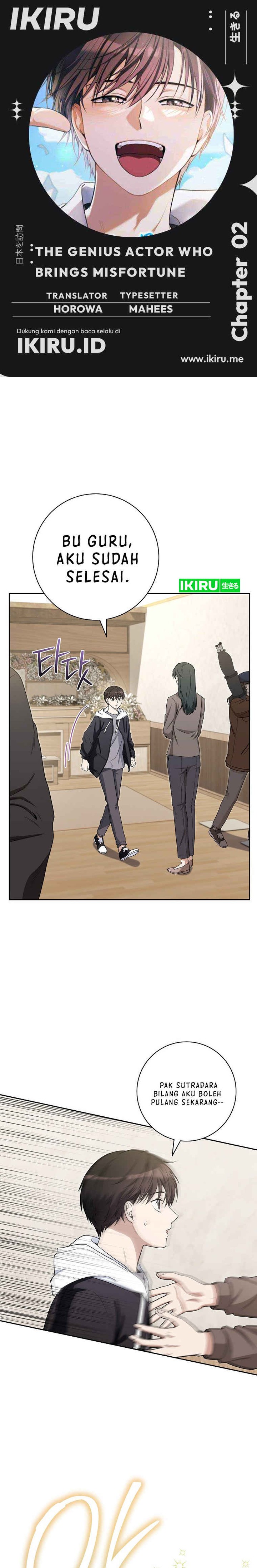 The Genius Actor Who Brings Misfortune Chapter 08 Gambar 1