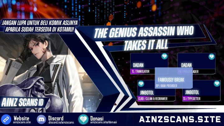The Genius Assassin Who Takes it All Chapter 02 Gambar 1