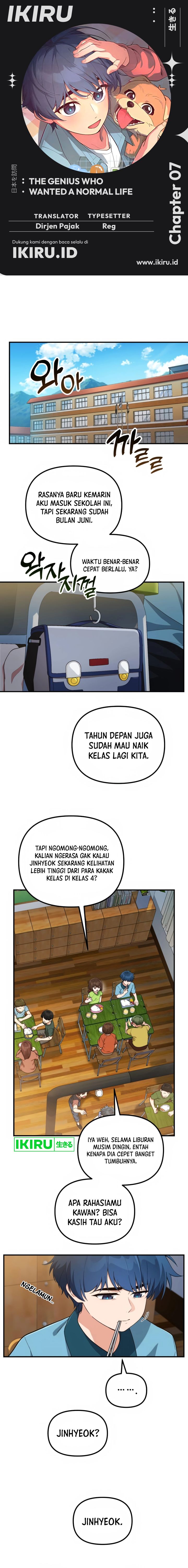 The Genius Decided to Live an Ordinary Life Chapter 07 Gambar 1