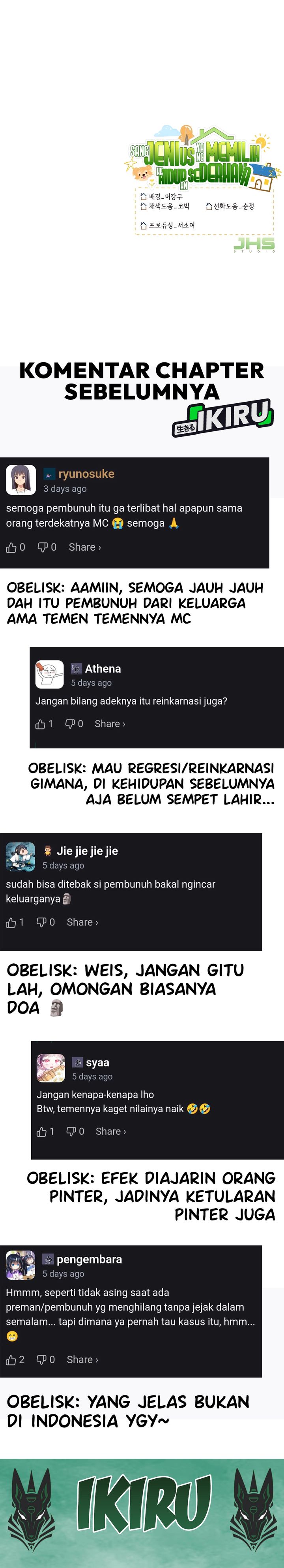 The Genius Decided to Live an Ordinary Life Chapter 37 Gambar 36