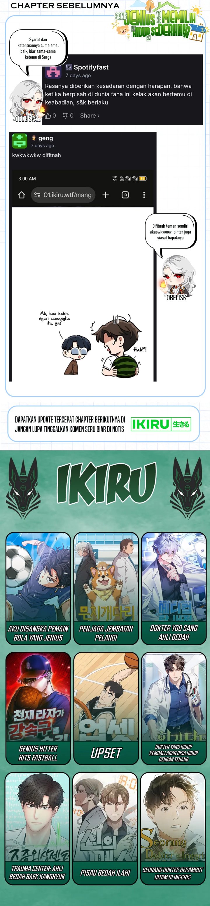 The Genius Decided to Live an Ordinary Life Chapter 43 Gambar 38