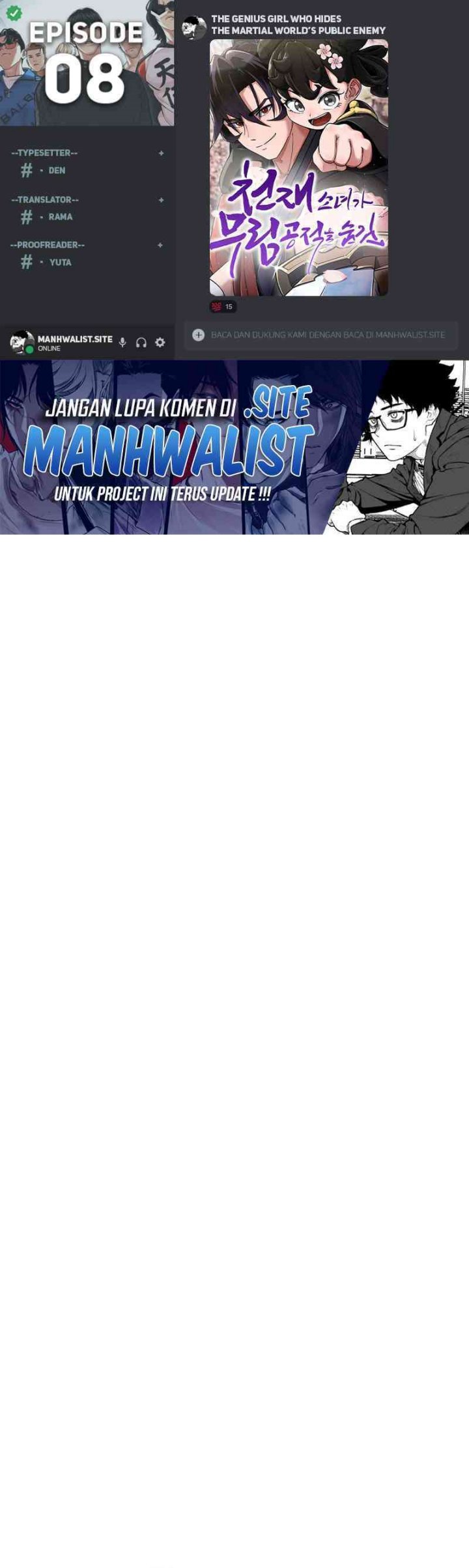 The Genius Girl Who Hides the Martial World’s Public Enemy Chapter 08 Gambar 1