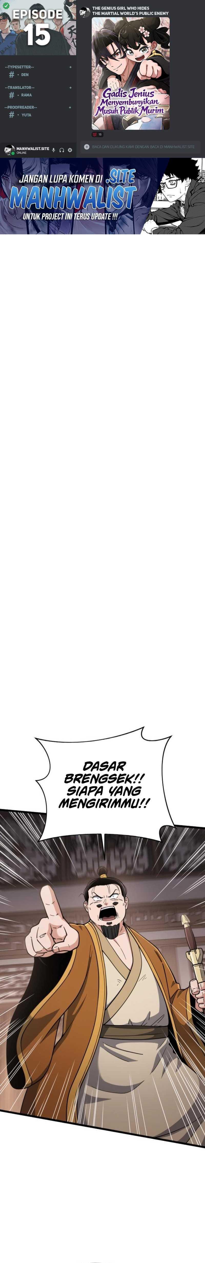 The Genius Girl Who Hides the Martial World’s Public Enemy Chapter 16 Gambar 1