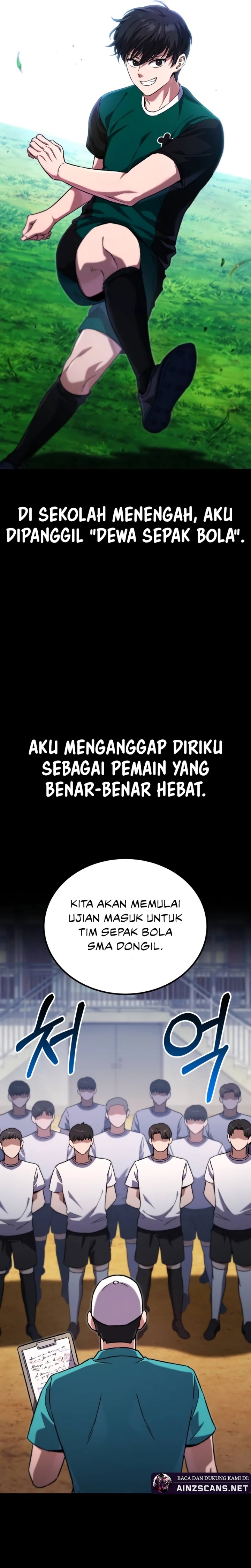 The Genius Midfielder’s Pass Is Special Chapter 01 Gambar 9