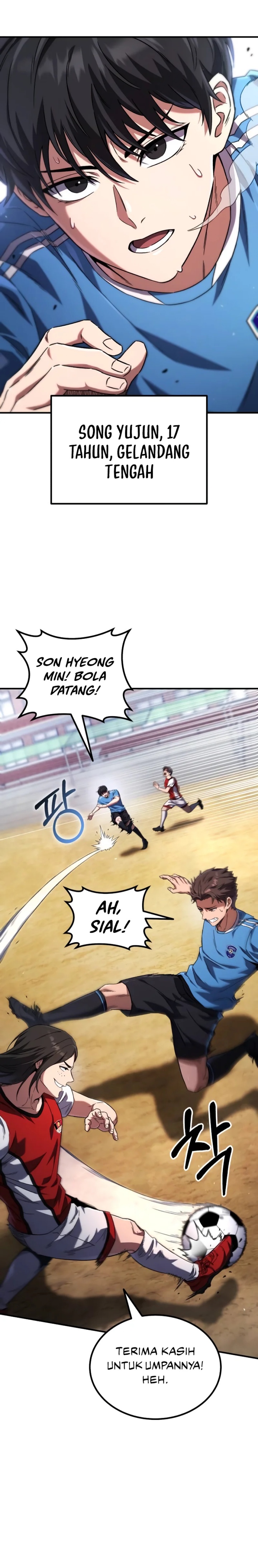 The Genius Midfielder’s Pass Is Special Chapter 01 Gambar 18