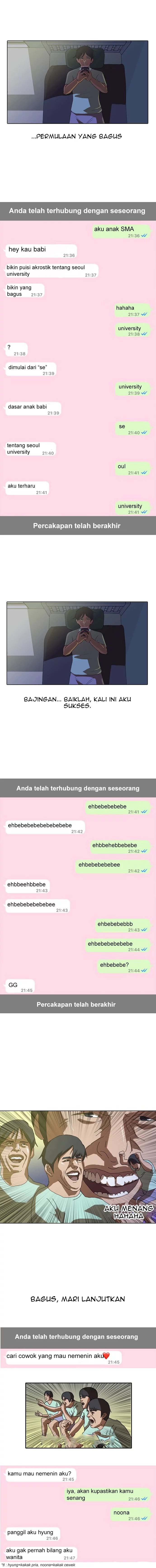 The Girl From Random Chatting! Chapter 01 Gambar 4