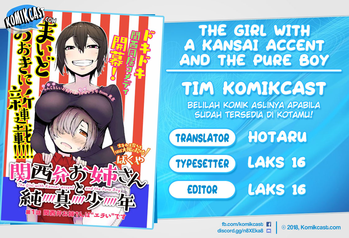The Girl with a Kansai Accent and the Pure Boy Chapter 09 Gambar 1
