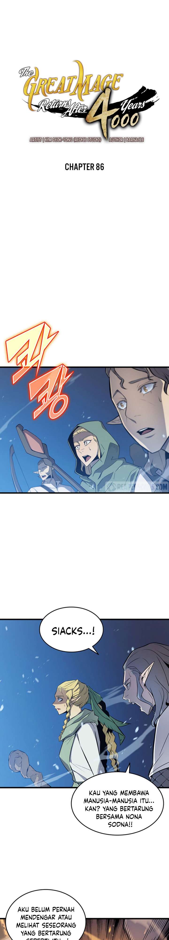 The Great Mage Returns After 4000 Years Chapter 86 Gambar 1
