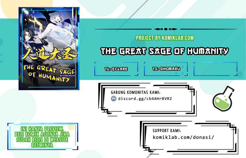 The Great Sage Of Humanity Chapter 61 Gambar 1