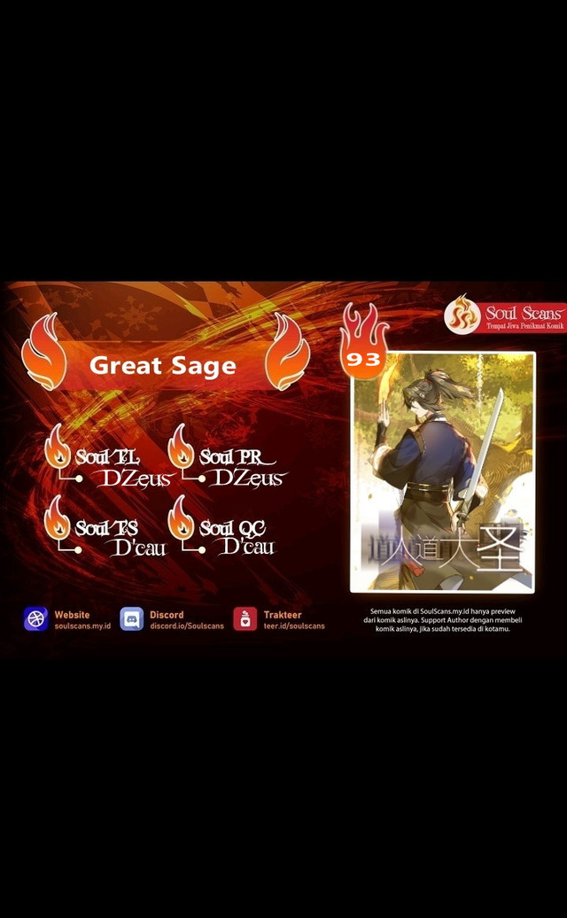 The Great Sage Of Humanity Chapter 93 Gambar 1