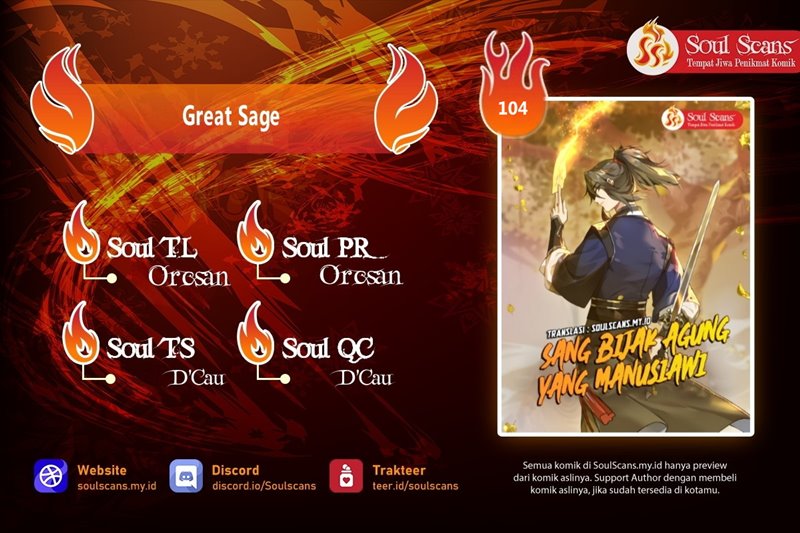 The Great Sage Of Humanity Chapter 104 Gambar 1
