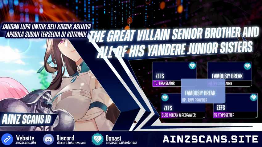 The Great Villain Senior Brother and All of His Yandere Junior Sisters Chapter 61 Gambar 1