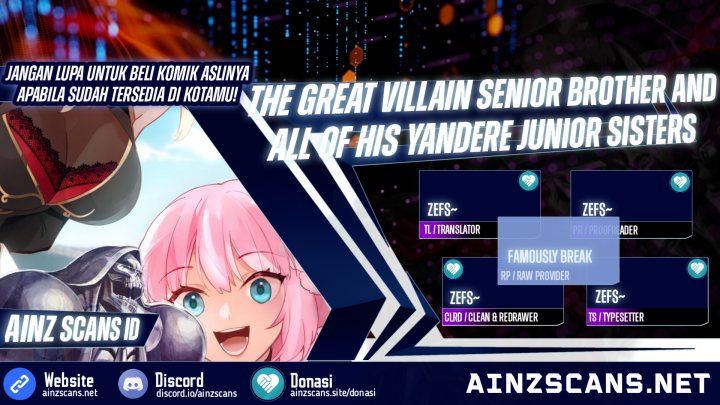 The Great Villain Senior Brother and All of His Yandere Junior Sisters Chapter 72 Gambar 1