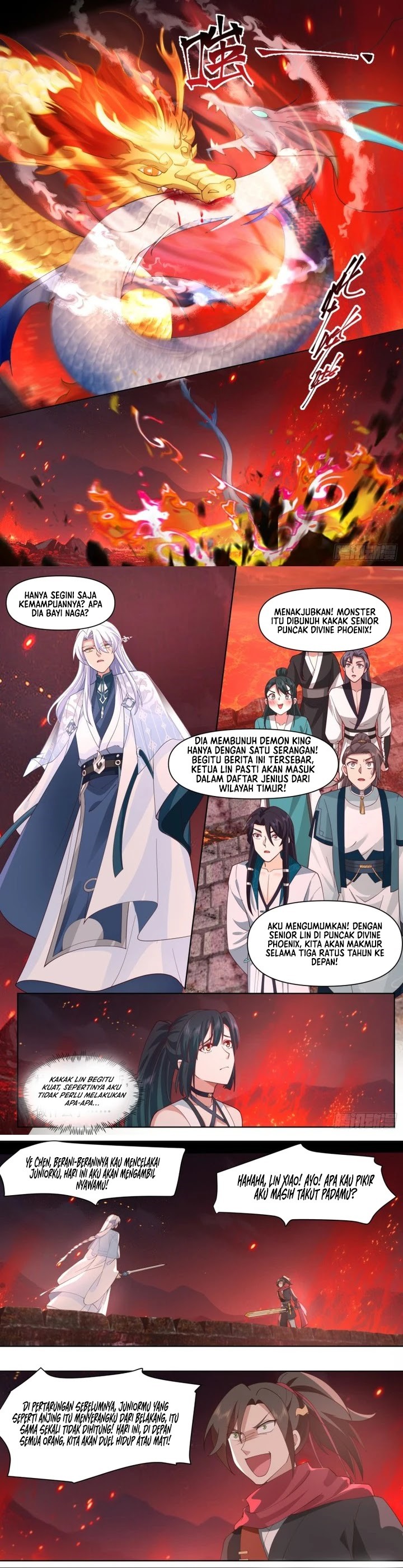 The Great Villain Senior Brother and All of His Yandere Junior Sisters Chapter 109 Gambar 6