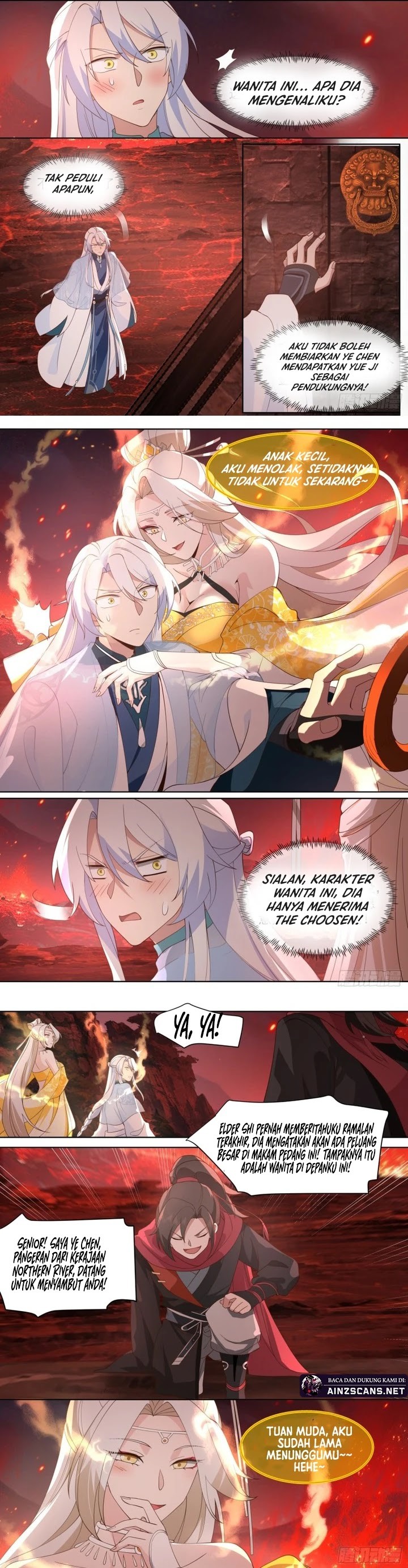The Great Villain Senior Brother and All of His Yandere Junior Sisters Chapter 109 Gambar 8