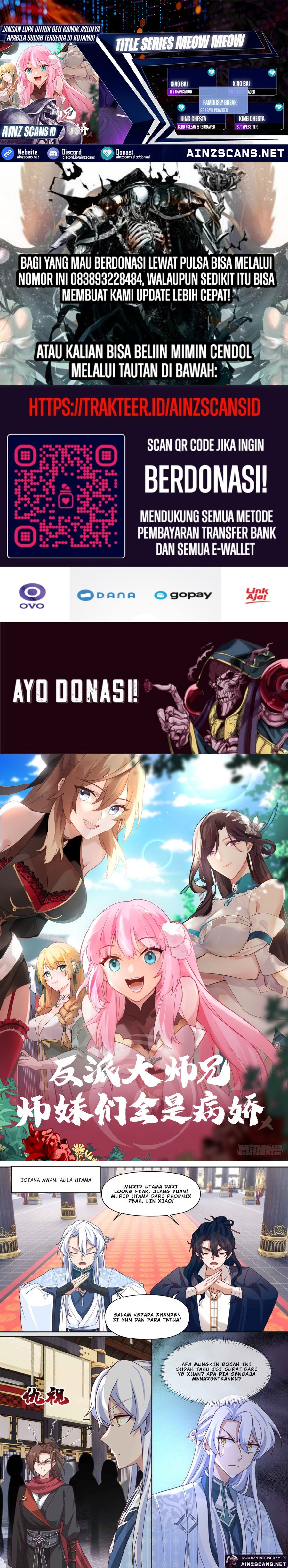 The Great Villain Senior Brother and All of His Yandere Junior Sisters Chapter 129 Gambar 1