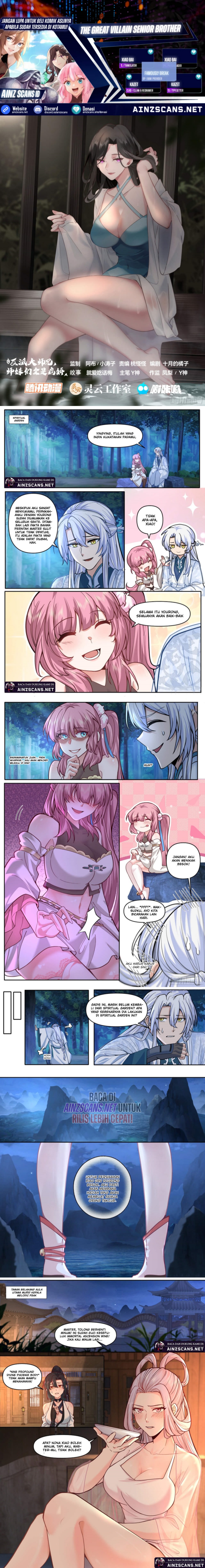 The Great Villain Senior Brother and All of His Yandere Junior Sisters Chapter 168 Gambar 1