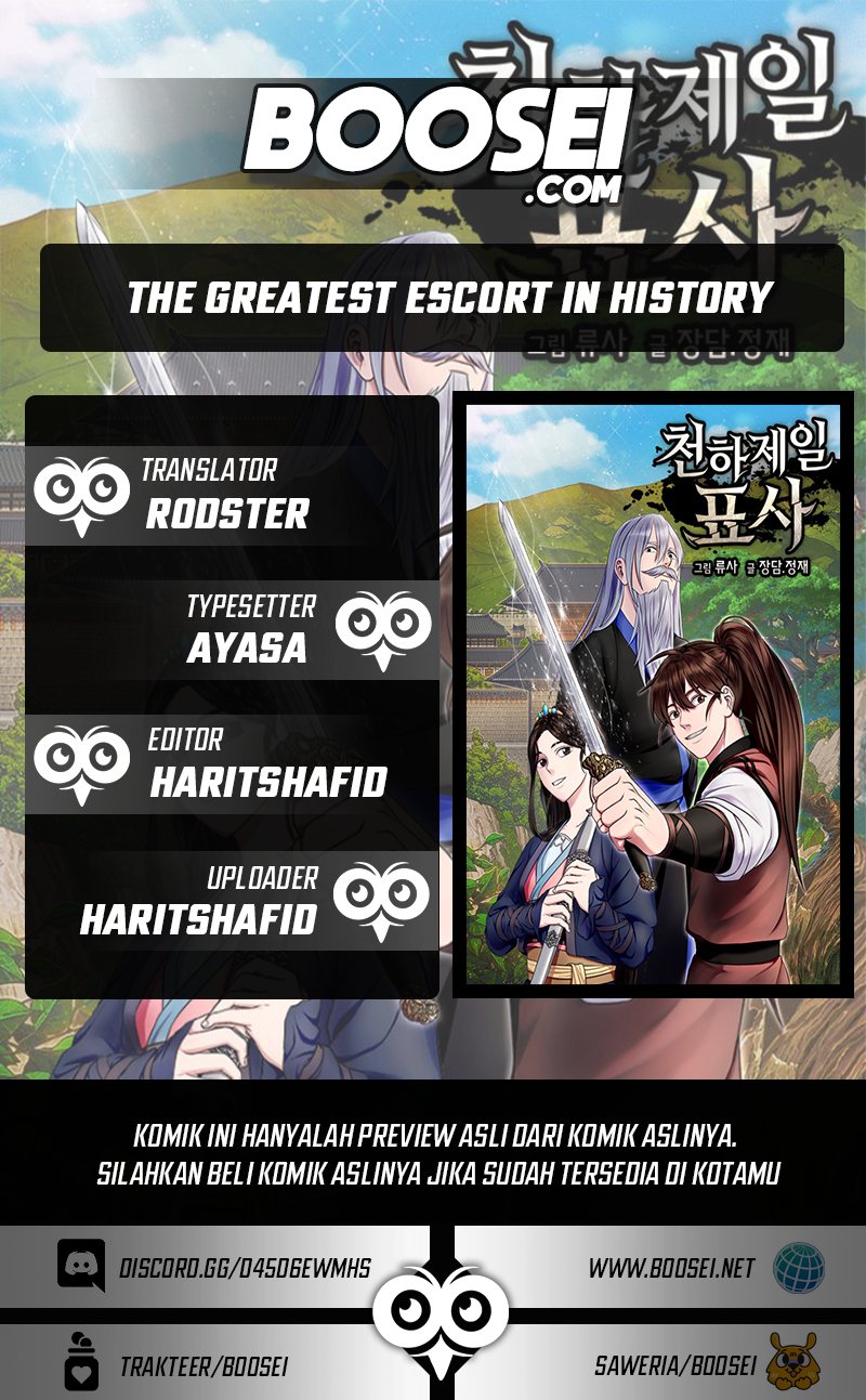 The Greatest Escort In History Chapter 12 Gambar 1