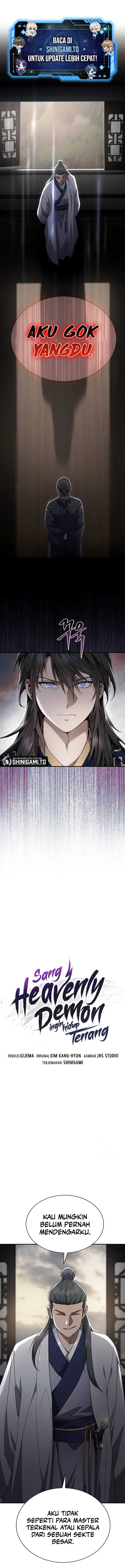 The Heavenly Demon Wants A Quiet Life Chapter 39 Gambar 1