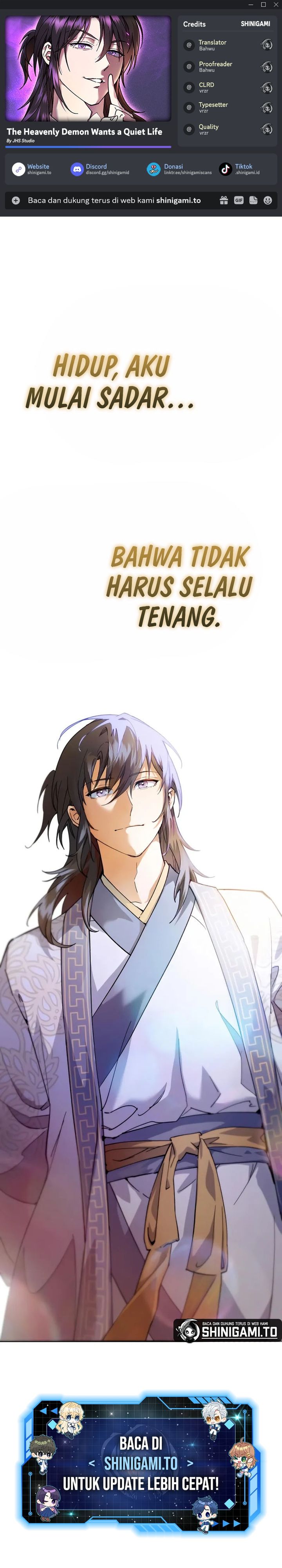 The Heavenly Demon Wants A Quiet Life Chapter 55 Gambar 1