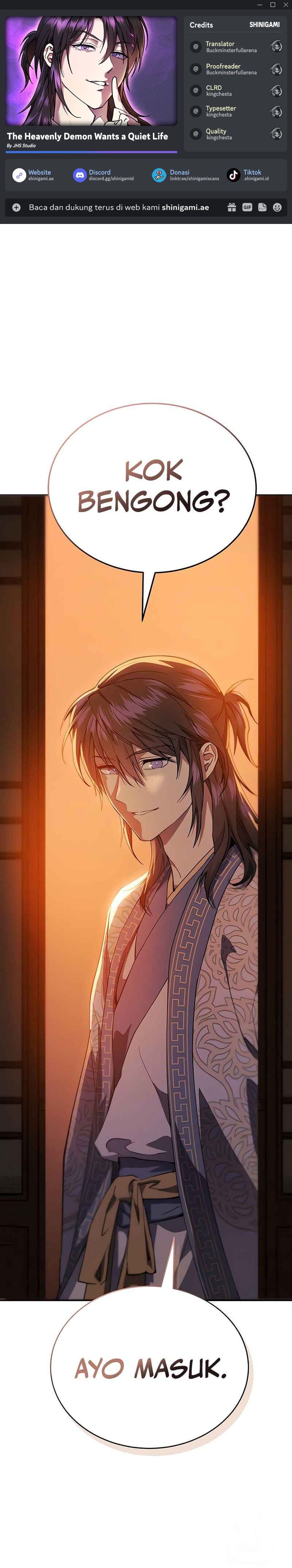 The Heavenly Demon Wants A Quiet Life Chapter 64 Gambar 1