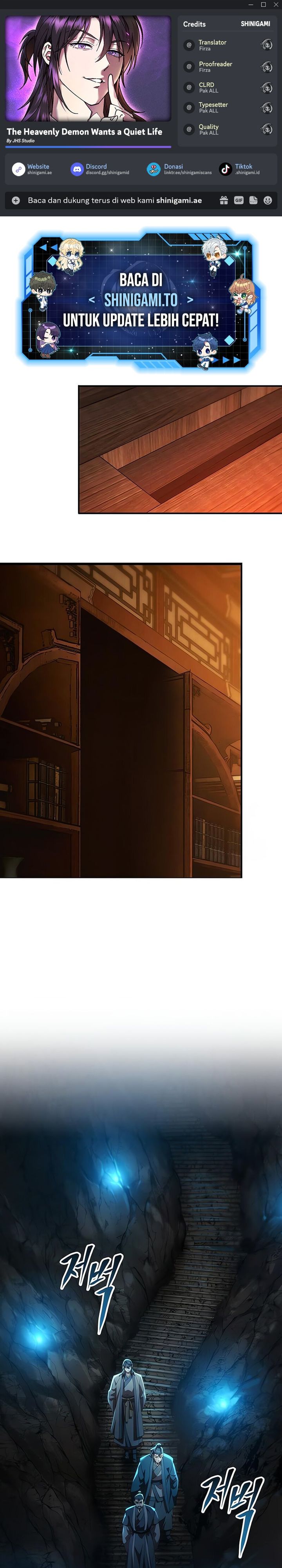 The Heavenly Demon Wants A Quiet Life Chapter 66 Gambar 1