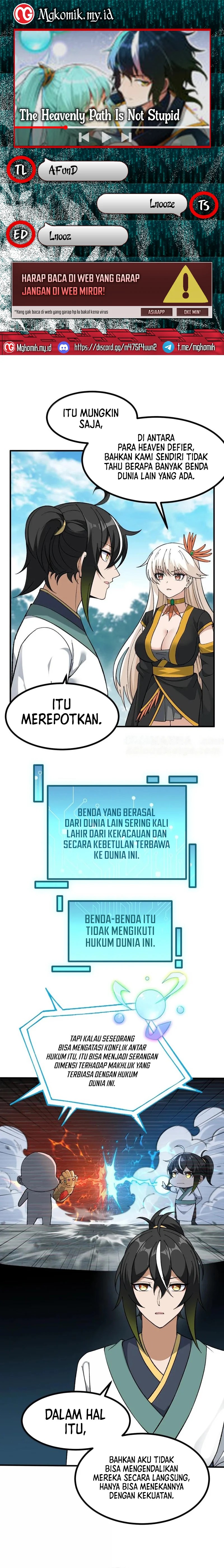 The Heavenly Path Is Not Stupid Chapter 121 Gambar 1