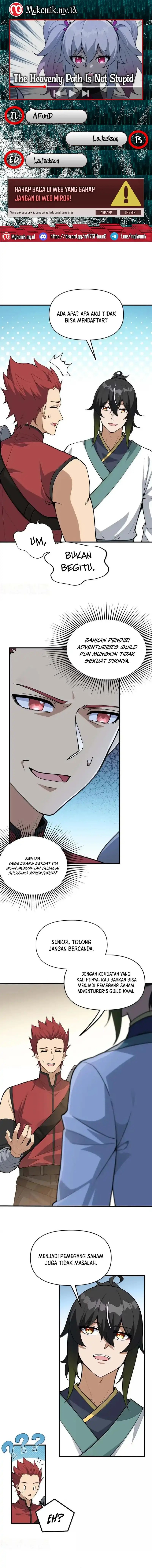 The Heavenly Path Is Not Stupid Chapter 152 Gambar 1