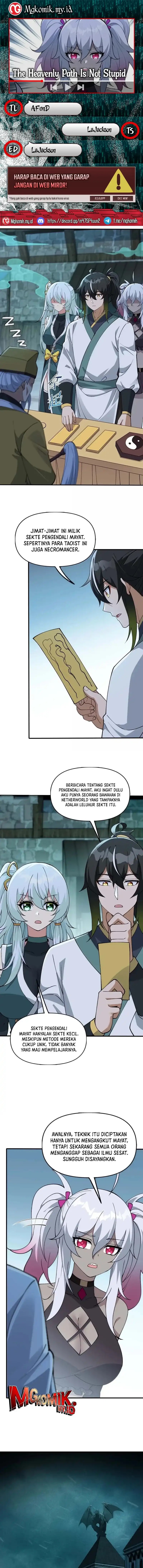 The Heavenly Path Is Not Stupid Chapter 154 Gambar 1