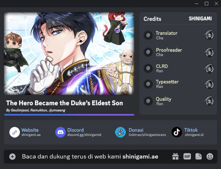The Hero Became the Duke’s Eldest Son Chapter 43 Gambar 1