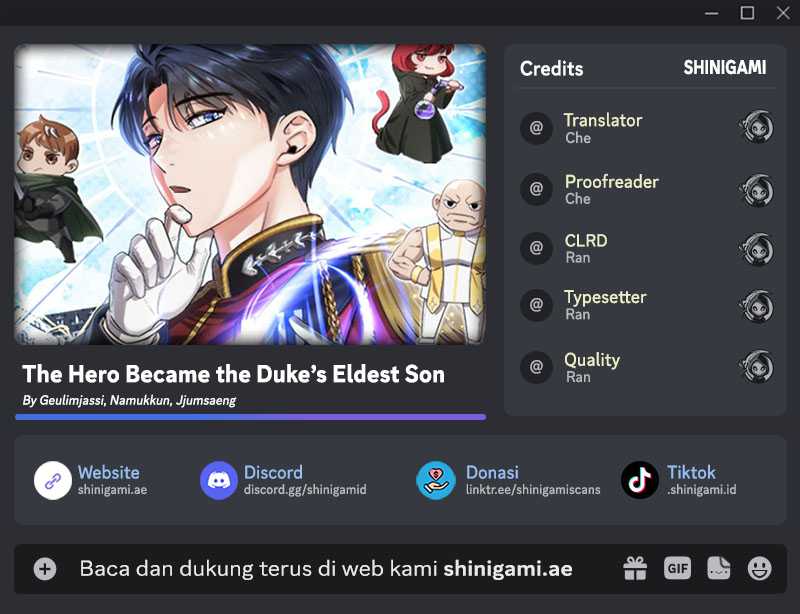 The Hero Became the Duke’s Eldest Son Chapter 54 Gambar 1