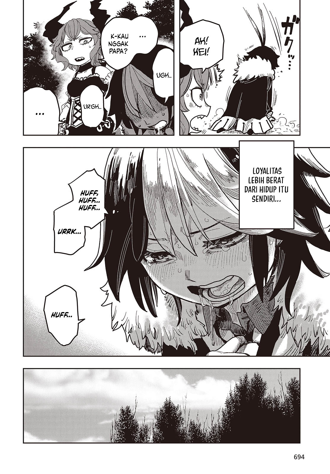 The Hidden Cubs of the Lastboss ~A Former Corporate Programmer Reincarnated in a Demon King’s Castle Is Free to Develop a “Magic Code” at Will.~ Chapter 10 Gambar 31