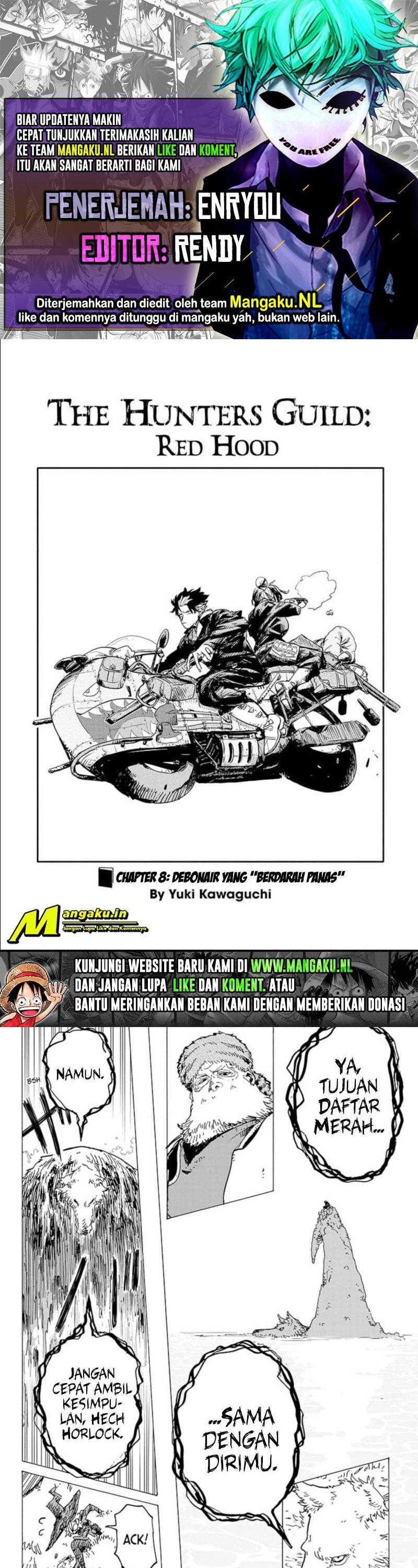 The Hunters Guild: Red Hood Chapter 08 Gambar 1