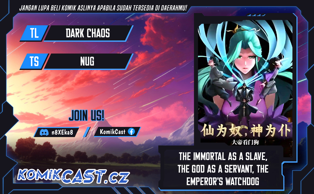 The Immortal as a Slave, the God as a Servant, the Emperor’s Watchdog Chapter 06 Gambar 1