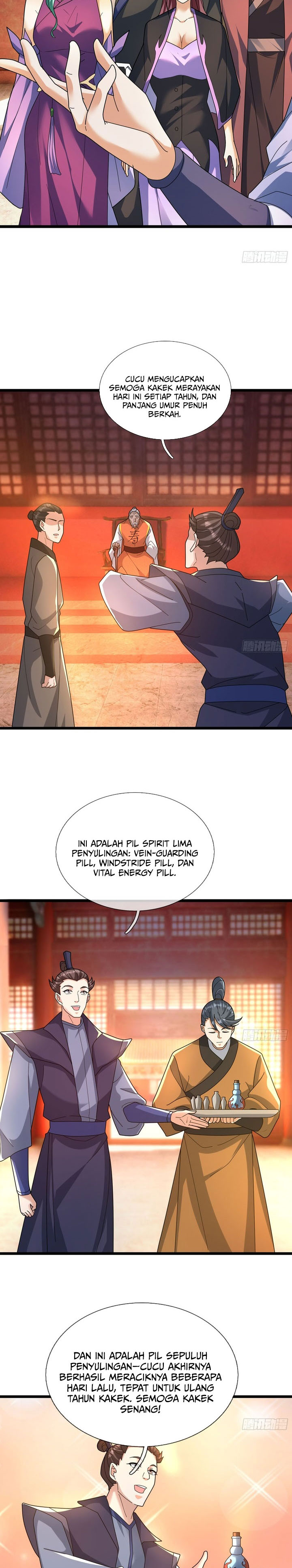 The Immortal as a Slave, the God as a Servant, the Emperor’s Watchdog Chapter 35 Gambar 19