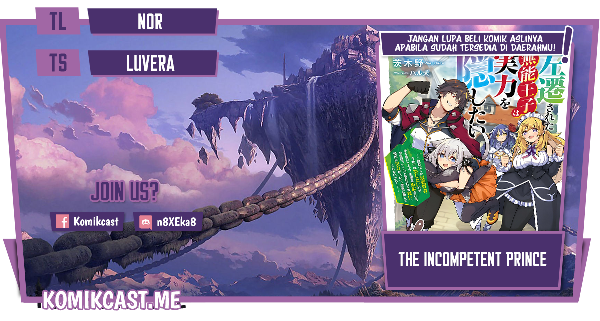 The Incompetent Prince Who Has Been Banished Wants To Hide His Abilities Chapter 05 Gambar 1