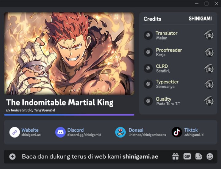 The Indomitable Martial King Chapter 12 Gambar 1