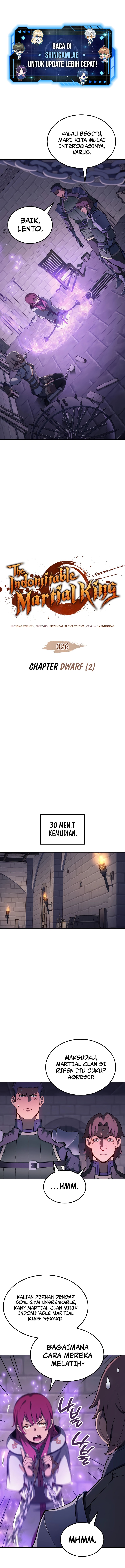 The Indomitable Martial King Chapter 26 Gambar 2