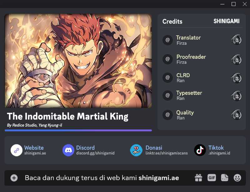 The Indomitable Martial King Chapter 28 Gambar 1