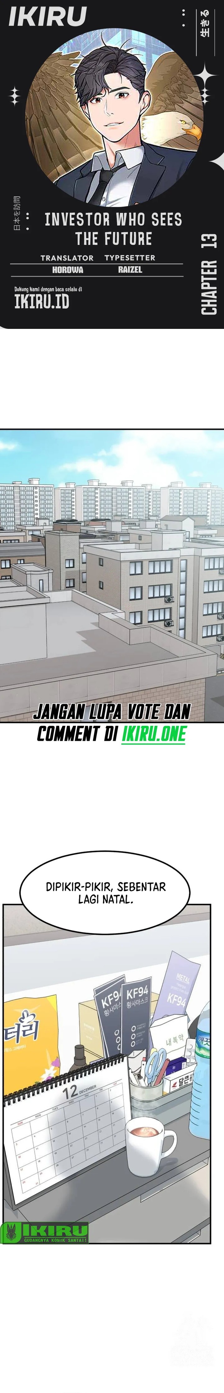 The Investor Who Sees The Future Chapter 13 Gambar 1