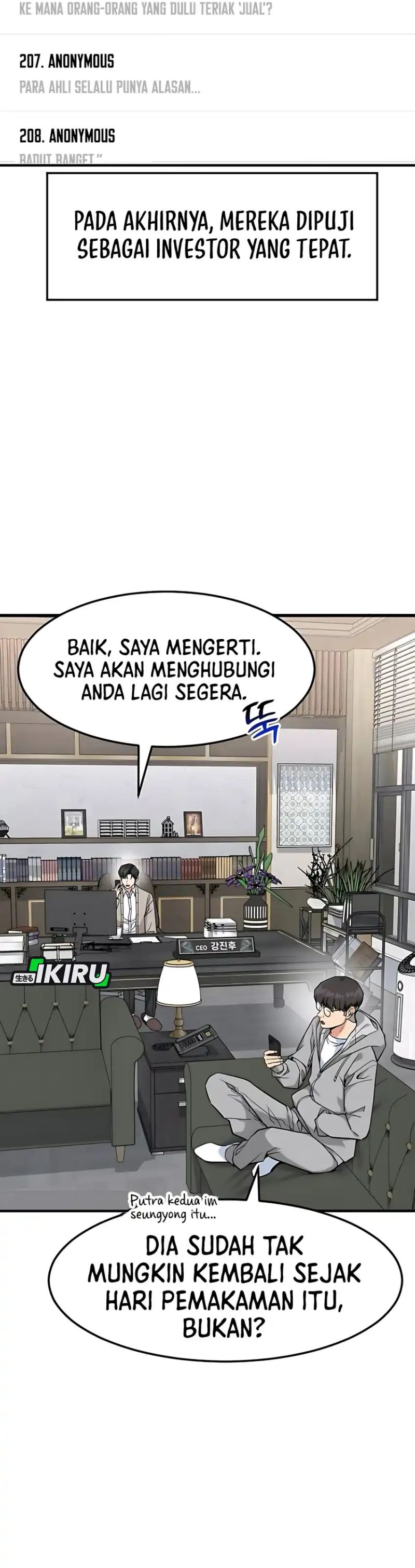 The Investor Who Sees The Future Chapter 76 Gambar 35