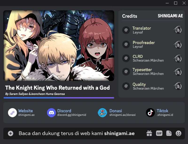 The Knight King Who Returned with a God Chapter 27 Gambar 1