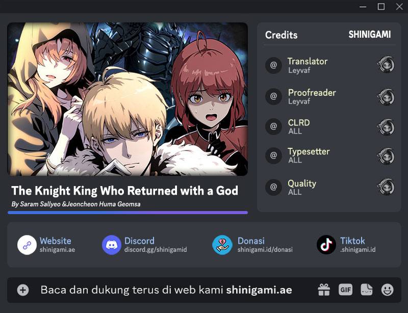 The Knight King Who Returned with a God Chapter 56 Gambar 1