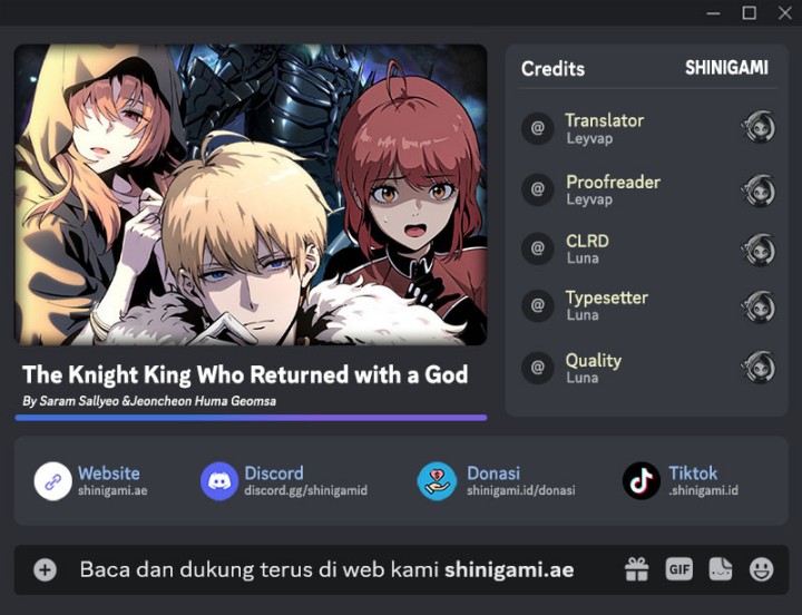 The Knight King Who Returned with a God Chapter 77 Gambar 1