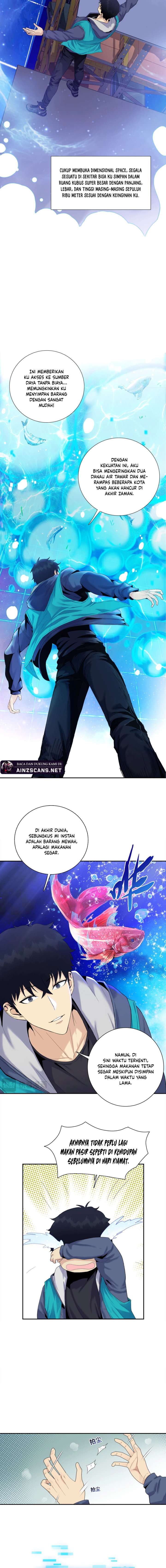 The Last All-Knowing Man Collected Trillions of Stuff from Day One Chapter 01 Gambar 11